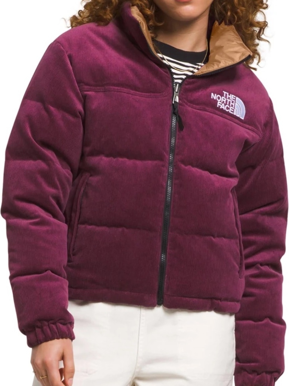 The North Face 92 Nuptse Reversible Corduroy Down Jacket
